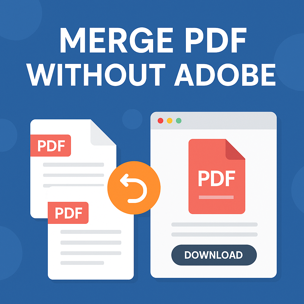 Merge PDF files without Adobe – free online tool – PDFToolNest