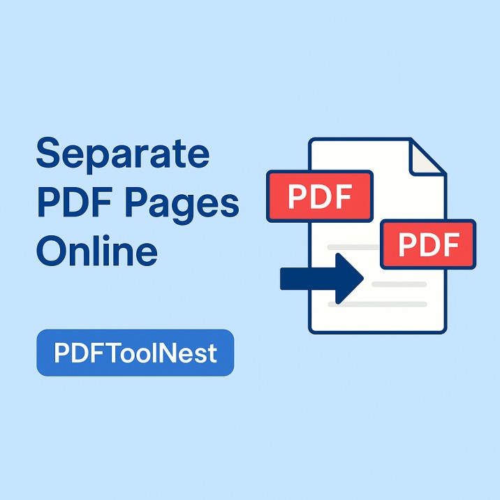 separate pdf pages online
