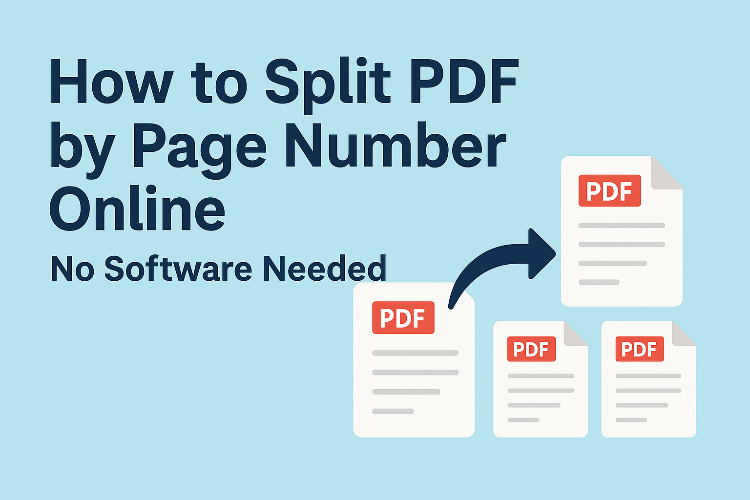 split pdf by page number online
