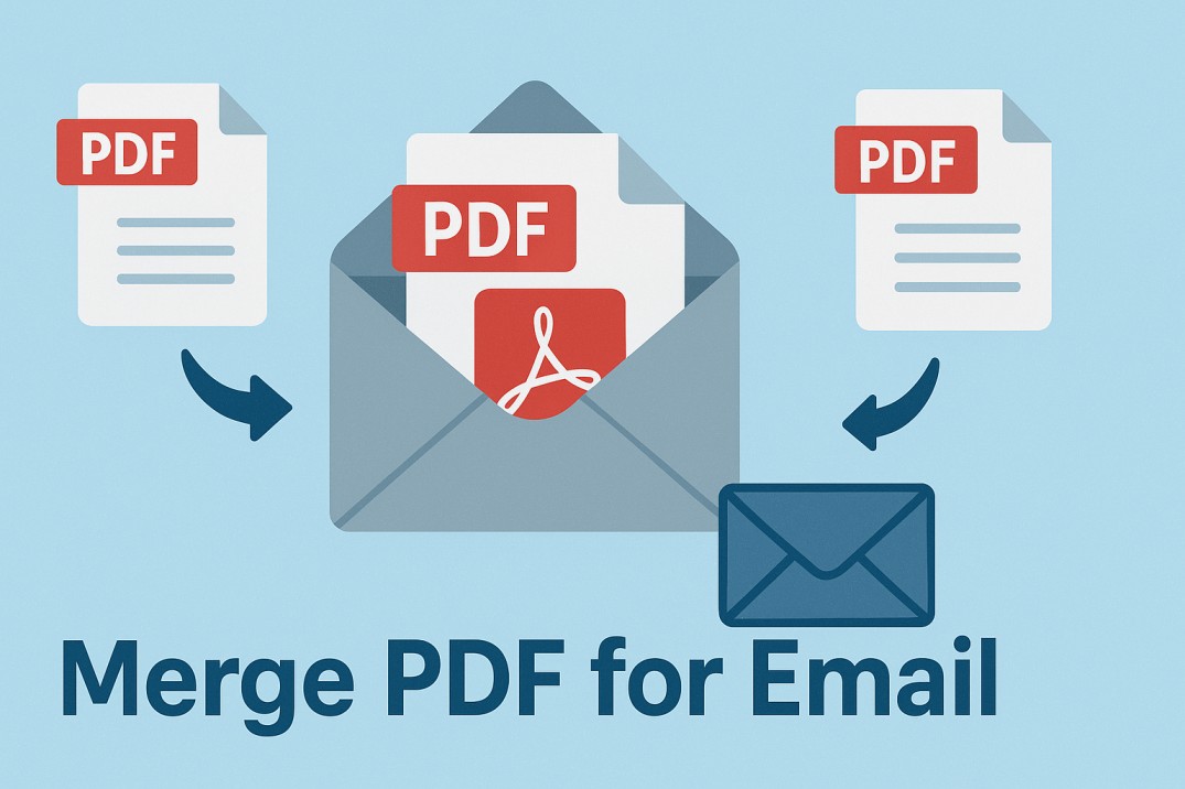 merge pdf for email