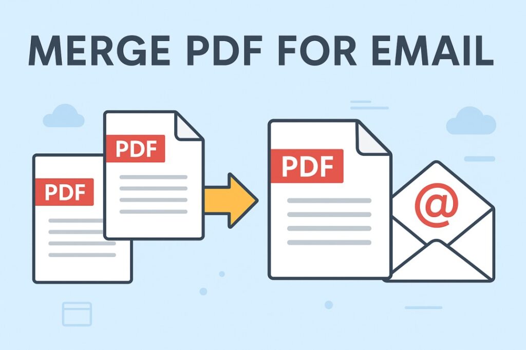 merge pdf for email